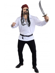 Pirate Shirt White - Mens Pirate Costumes